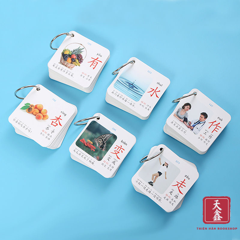 Flashcard tượng hình 4 level 1000 thẻ